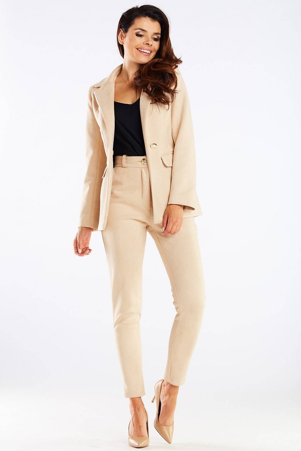 Women trousers model 159228 awama