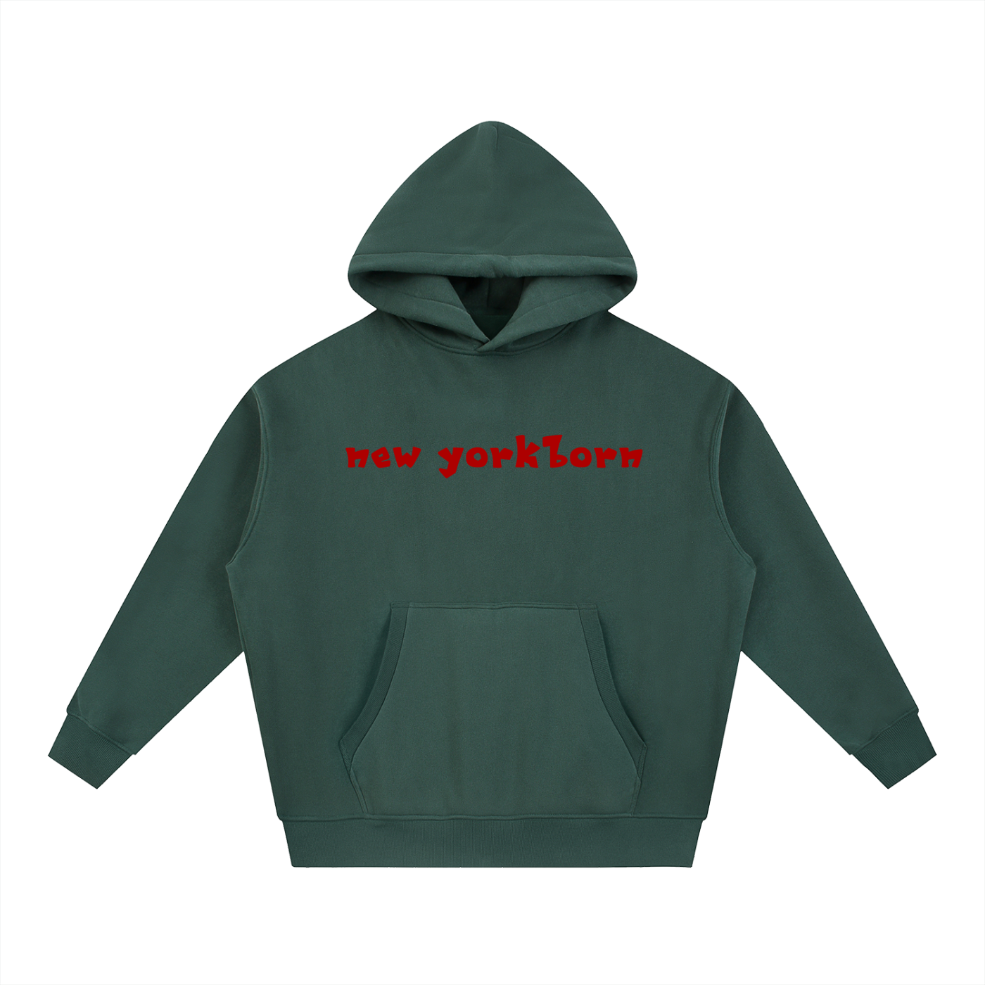 Essential Oversized Boxy Fit Fleece Hoodie