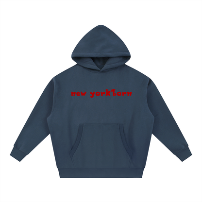Essential Oversized Boxy Fit Fleece Hoodie