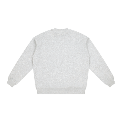 Oversized Drop Shoulder Crewneck Sweatshirt