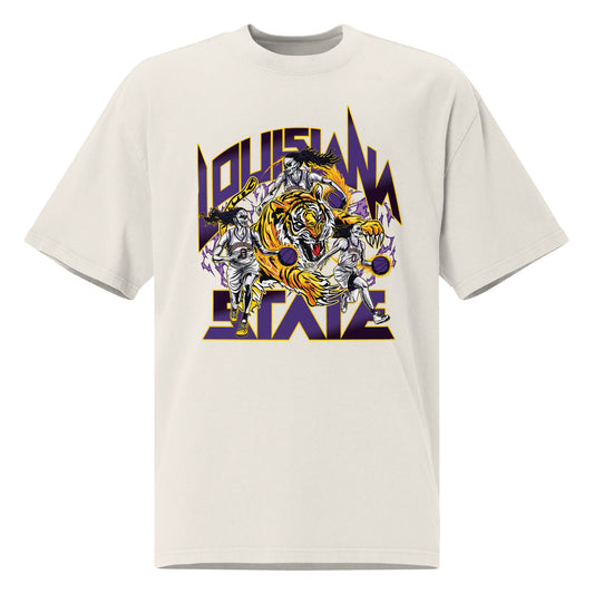 Louisiana State "Staple" White Shirt